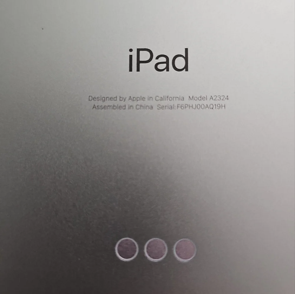 Apple ipad air air fourth generation